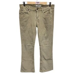 Roxy Y2K corduroy pants low rise tan wide leg juniors size 7